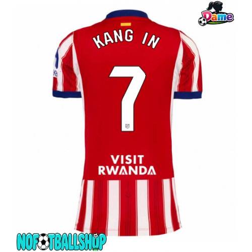 Atletico Madrid Lee Kang-in #7 Hjemmedrakt Dame 2026-27 Kortermet Atletico Madrid Lee Kang-in #7 Hjemmedrakt Dame 2026-27 Kortermet