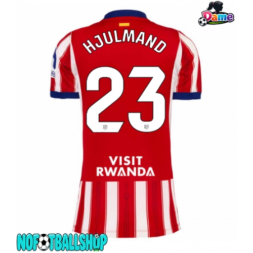 Atletico Madrid Morten Hjulmand #23 Hjemmedrakt Dame 2026-27 Kortermet Atletico Madrid Morten Hjulmand #23 Hjemmedrakt Dame 2026-27 Kortermet