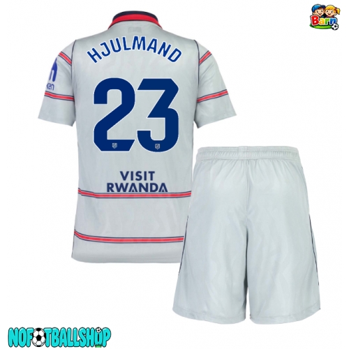 Atletico Madrid Morten Hjulmand #23 Tredjedraktsett Barn 2026-27 Kortermet (+ Korte bukser) Atletico Madrid Morten Hjulmand #23 Tredjedraktsett Barn 2026-27 Kortermet (+ Korte bukser)