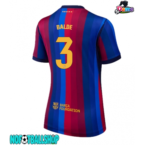 Barcelona Alejandro Balde #3 Hjemmedrakt Dame 2026-27 Kortermet Barcelona Alejandro Balde #3 Hjemmedrakt Dame 2026-27 Kortermet