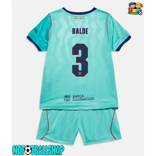 Barcelona Alejandro Balde #3 Tredjedraktsett Barn 2026-27 Kortermet (+ Korte bukser) Barcelona Alejandro Balde #3 Tredjedraktsett Barn 2026-27 Kortermet (+ Korte bukser)