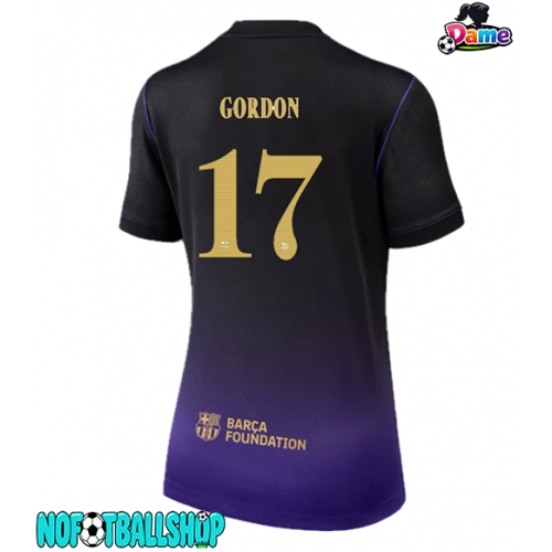 Barcelona Anthony Gordon #17 Borte Drakt Dame 2026-27 Kortermet Barcelona Anthony Gordon #17 Borte Drakt Dame 2026-27 Kortermet