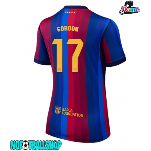 Barcelona Anthony Gordon #17 Hjemmedrakt Dame 2026-27 Kortermet Barcelona Anthony Gordon #17 Hjemmedrakt Dame 2026-27 Kortermet