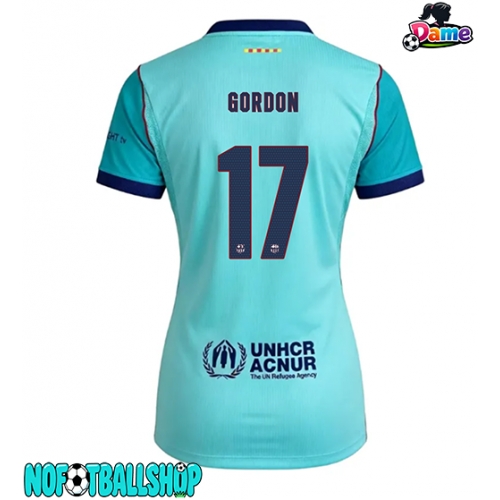 Barcelona Anthony Gordon #17 Tredjedrakt Dame 2026-27 Kortermet Barcelona Anthony Gordon #17 Tredjedrakt Dame 2026-27 Kortermet