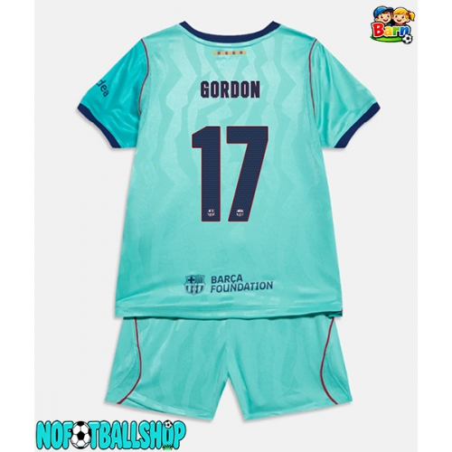 Barcelona Anthony Gordon #17 Tredjedraktsett Barn 2026-27 Kortermet (+ Korte bukser) Barcelona Anthony Gordon #17 Tredjedraktsett Barn 2026-27 Kortermet (+ Korte bukser)
