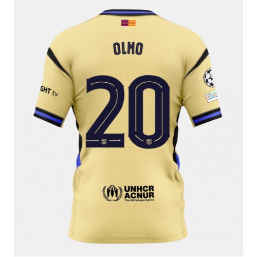 Barcelona Dani Olmo #20 Borte Drakt 2025-26 Kortermet Barcelona Dani Olmo #20 Borte Drakt 2025-26 Kortermet