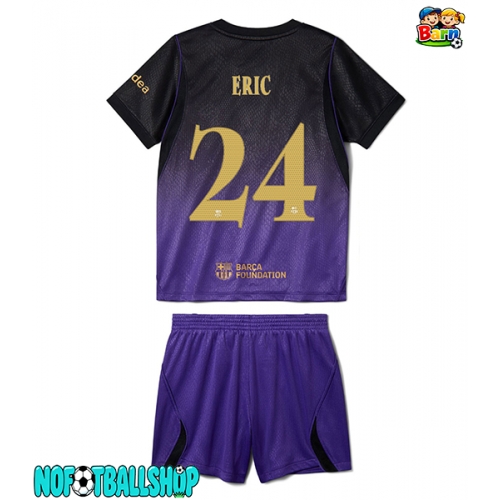 Barcelona Eric Garcia #24 Bortedraktsett Barn 2026-27 Kortermet (+ Korte bukser) Barcelona Eric Garcia #24 Bortedraktsett Barn 2026-27 Kortermet (+ Korte bukser)