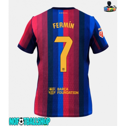 Barcelona Fermin Lopez #7 Hjemmedrakt 2026-27 Kortermet Barcelona Fermin Lopez #7 Hjemmedrakt 2026-27 Kortermet