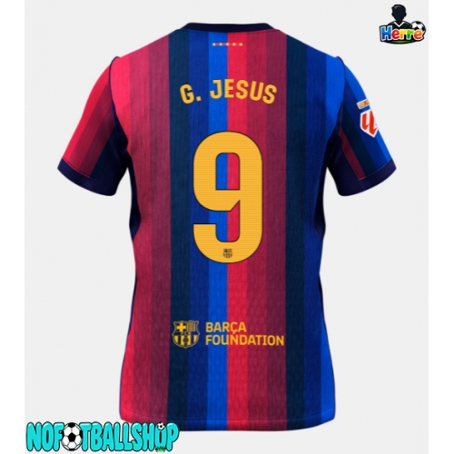 Barcelona Gabriel Jesus #9 Hjemmedrakt 2026-27 Kortermet Barcelona Gabriel Jesus #9 Hjemmedrakt 2026-27 Kortermet