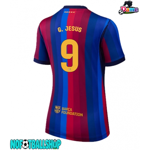 Barcelona Gabriel Jesus #9 Hjemmedrakt Dame 2026-27 Kortermet Barcelona Gabriel Jesus #9 Hjemmedrakt Dame 2026-27 Kortermet