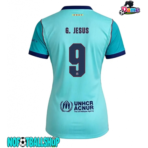 Barcelona Gabriel Jesus #9 Tredjedrakt Dame 2026-27 Kortermet Barcelona Gabriel Jesus #9 Tredjedrakt Dame 2026-27 Kortermet