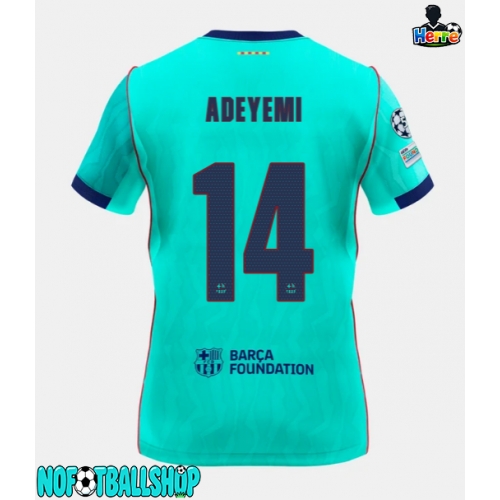 Barcelona Karim Adeyemi #14 Tredjedrakt 2026-27 Kortermet Barcelona Karim Adeyemi #14 Tredjedrakt 2026-27 Kortermet