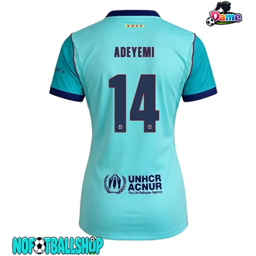 Barcelona Karim Adeyemi #14 Tredjedrakt Dame 2026-27 Kortermet Barcelona Karim Adeyemi #14 Tredjedrakt Dame 2026-27 Kortermet
