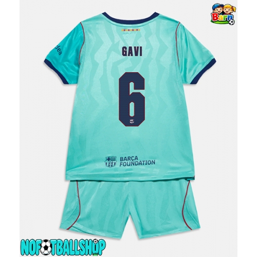Barcelona Paez Gavi #6 Tredjedraktsett Barn 2026-27 Kortermet (+ Korte bukser) Barcelona Paez Gavi #6 Tredjedraktsett Barn 2026-27 Kortermet (+ Korte bukser)