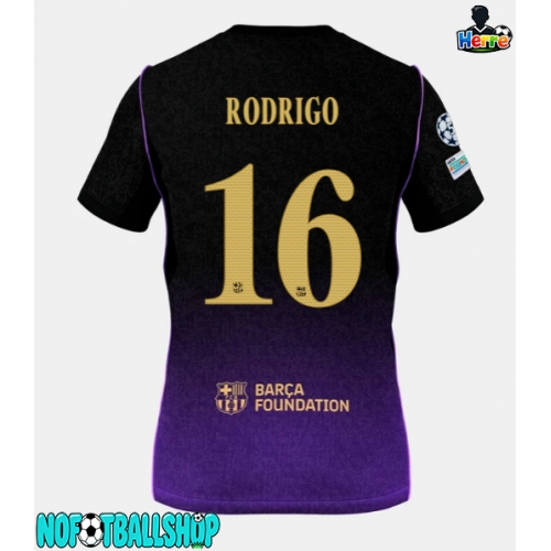 Barcelona Rodri Hernandez #16 Borte Drakt 2026-27 Kortermet Barcelona Rodri Hernandez #16 Borte Drakt 2026-27 Kortermet