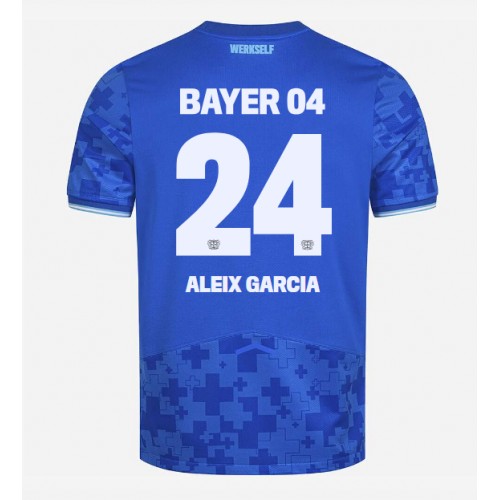 Bayer Leverkusen Aleix Garcia #24 Tredjedrakt 2025-26 Kortermet Bayer Leverkusen Aleix Garcia #24 Tredjedrakt 2025-26 Kortermet