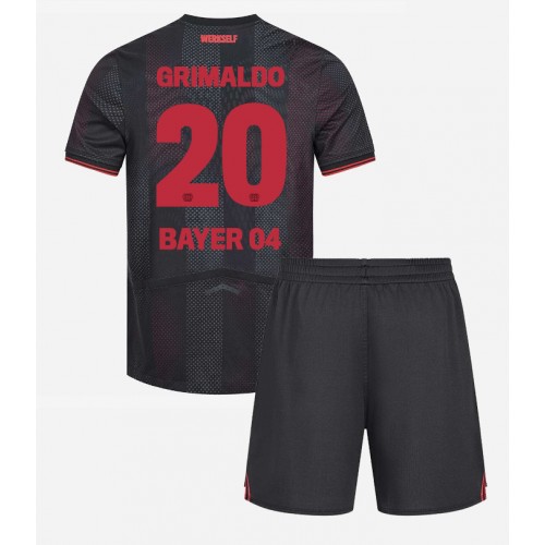 Bayer Leverkusen Alejandro Grimaldo #20 Hjemmedraktsett Barn 2025-26 Kortermet (+ Korte bukser) Bayer Leverkusen Alejandro Grimaldo #20 Hjemmedraktsett Barn 2025-26 Kortermet (+ Korte bukser)
