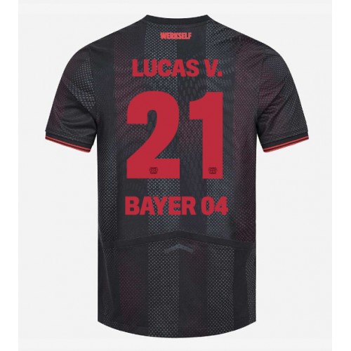 Bayer Leverkusen Lucas Vazquez #21 Hjemmedrakt 2025-26 Kortermet Bayer Leverkusen Lucas Vazquez #21 Hjemmedrakt 2025-26 Kortermet