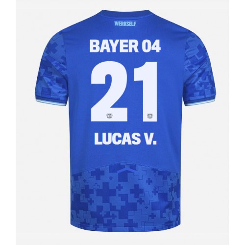 Bayer Leverkusen Lucas Vazquez #21 Tredjedrakt 2025-26 Kortermet Bayer Leverkusen Lucas Vazquez #21 Tredjedrakt 2025-26 Kortermet