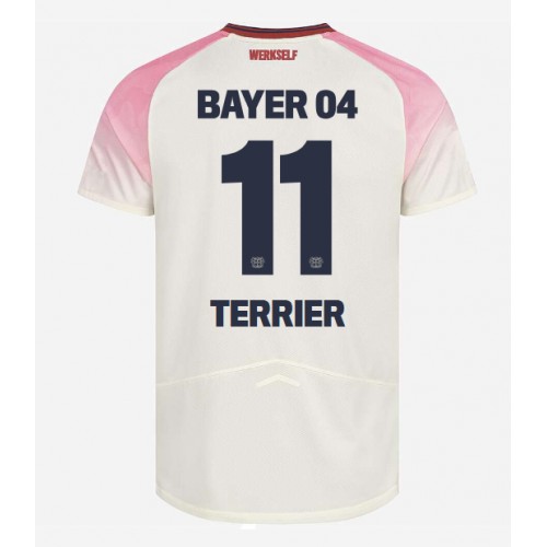 Bayer Leverkusen Martin Terrier #11 Borte Drakt 2025-26 Kortermet Bayer Leverkusen Martin Terrier #11 Borte Drakt 2025-26 Kortermet