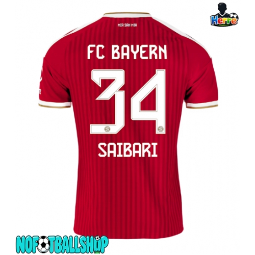 Bayern Munich Ismael Saibari #34 Hjemmedrakt 2026-27 Kortermet Bayern Munich Ismael Saibari #34 Hjemmedrakt 2026-27 Kortermet
