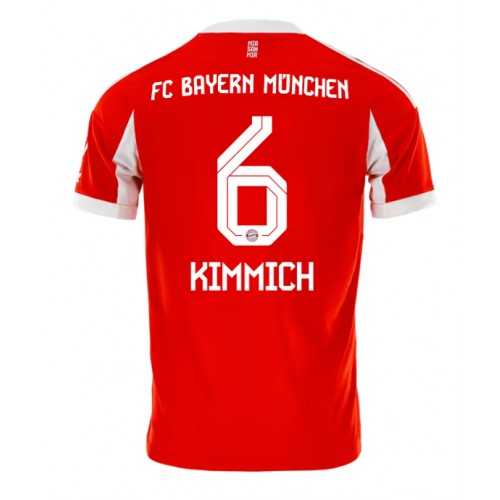 Bayern Munich Joshua Kimmich #6 Hjemmedrakt 2025-26 Kortermet Bayern Munich Joshua Kimmich #6 Hjemmedrakt 2025-26 Kortermet