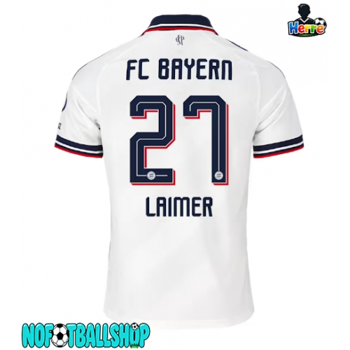 Bayern Munich Konrad Laimer #27 Borte Drakt 2026-27 Kortermet Bayern Munich Konrad Laimer #27 Borte Drakt 2026-27 Kortermet