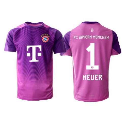 Bayern Munich Manuel Neuer #1 Keeper Tredjedrakt 2025-26 Kortermet Bayern Munich Manuel Neuer #1 Keeper Tredjedrakt 2025-26 Kortermet