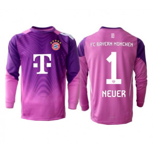Bayern Munich Manuel Neuer #1 Keeper Tredjedrakt 2025-26 Langermet Bayern Munich Manuel Neuer #1 Keeper Tredjedrakt 2025-26 Langermet