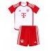 Bayern Munich Matthijs de Ligt #4 Hjemmedraktsett Barn 2023-24 Kortermet (+ Korte bukser)