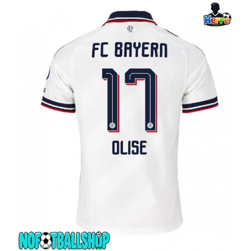 Bayern Munich Michael Olise #17 Borte Drakt 2026-27 Kortermet Bayern Munich Michael Olise #17 Borte Drakt 2026-27 Kortermet