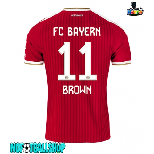Bayern Munich Nathaniel Brown #11 Hjemmedrakt 2026-27 Kortermet Bayern Munich Nathaniel Brown #11 Hjemmedrakt 2026-27 Kortermet