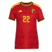 Belgia Alexis Saelemaekers #22 Hjemmedrakt Dame VM 2026 Kortermet