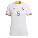 Belgia Jan Vertonghen #5 Borte Drakt Dame VM 2022 Kortermet