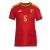 Belgia Maxim De Cuyper #5 Hjemmedrakt Dame VM 2026 Kortermet