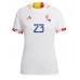 Belgia Michy Batshuayi #23 Borte Drakt Dame VM 2022 Kortermet