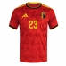 Belgia Michy Batshuayi #23 Hjemmedrakt VM 2026 Kortermet