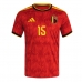 Belgia Thomas Meunier #15 Hjemmedrakt VM 2026 Kortermet