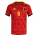 Belgia Youri Tielemans #8 Hjemmedrakt VM 2026 Kortermet