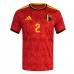 Belgia Zeno Debast #2 Hjemmedrakt VM 2026 Kortermet