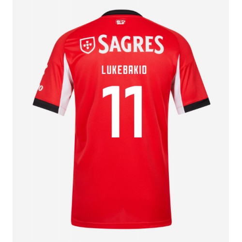 Benfica Dodi Lukebakio #11 Hjemmedrakt 2025-26 Kortermet Benfica Dodi Lukebakio #11 Hjemmedrakt 2025-26 Kortermet