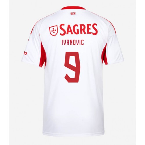 Benfica Franjo Ivanovic #9 Tredjedrakt 2025-26 Kortermet Benfica Franjo Ivanovic #9 Tredjedrakt 2025-26 Kortermet