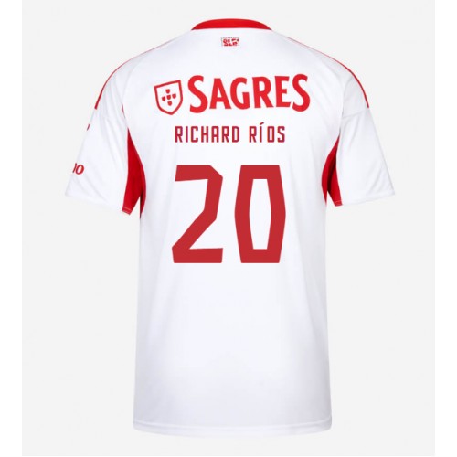 Benfica Richard Rios #20 Tredjedrakt 2025-26 Kortermet Benfica Richard Rios #20 Tredjedrakt 2025-26 Kortermet
