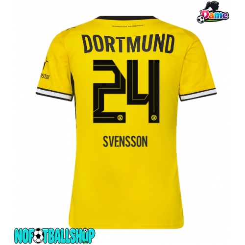 Borussia Dortmund Daniel Svensson #24 Hjemmedrakt Dame 2026-27 Kortermet Borussia Dortmund Daniel Svensson #24 Hjemmedrakt Dame 2026-27 Kortermet