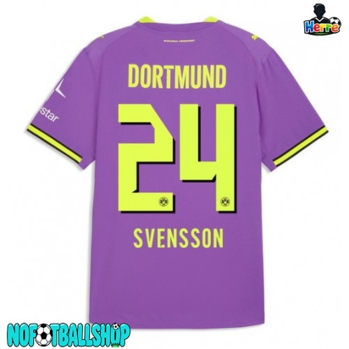 Borussia Dortmund Daniel Svensson #24 Tredjedrakt 2026-27 Kortermet Borussia Dortmund Daniel Svensson #24 Tredjedrakt 2026-27 Kortermet