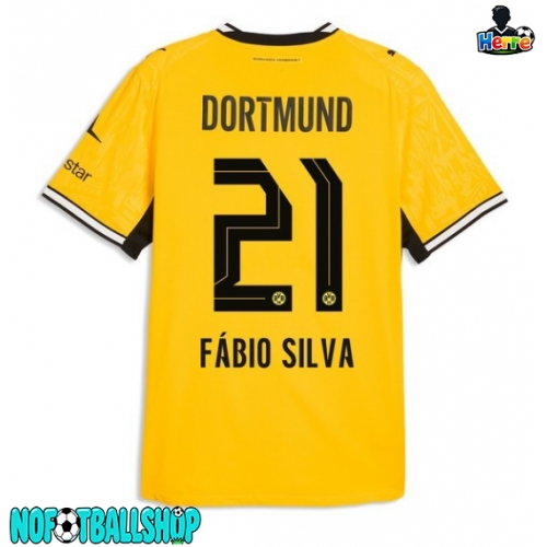 Borussia Dortmund Fabio Silva #21 Hjemmedrakt 2026-27 Kortermet Borussia Dortmund Fabio Silva #21 Hjemmedrakt 2026-27 Kortermet
