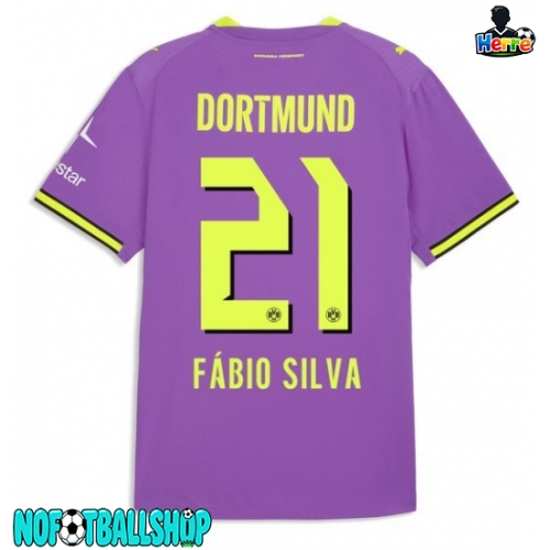 Borussia Dortmund Fabio Silva #21 Tredjedrakt 2026-27 Kortermet Borussia Dortmund Fabio Silva #21 Tredjedrakt 2026-27 Kortermet