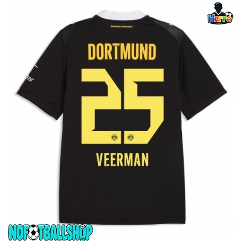 Borussia Dortmund Joey Veerman #25 Borte Drakt 2026-27 Kortermet Borussia Dortmund Joey Veerman #25 Borte Drakt 2026-27 Kortermet