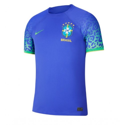 Brasil Borte Drakt VM 2022 Kortermet