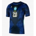 Brasil Lucas Paqueta #20 Borte Drakt VM 2026 Kortermet Brasil Lucas Paqueta #20 Borte Drakt VM 2026 Kortermet